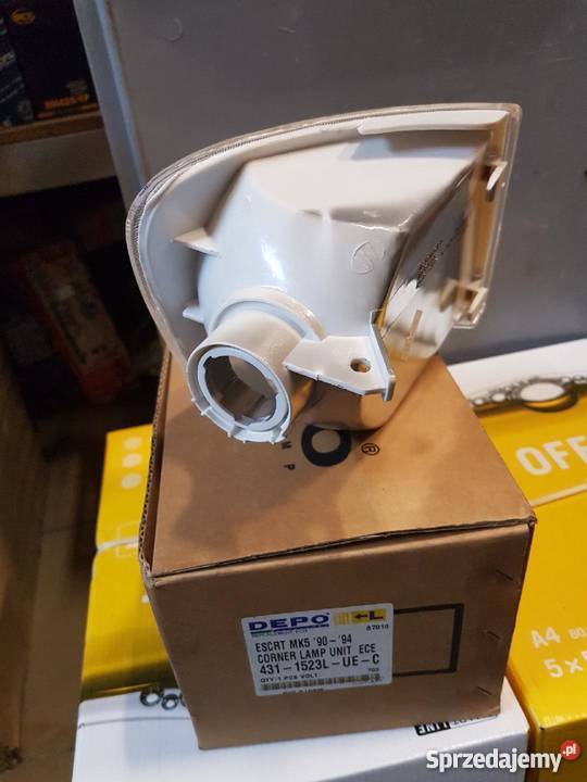 Lampa kierunkowskazu przód L biały FORD ESCORT V Białobrzegi