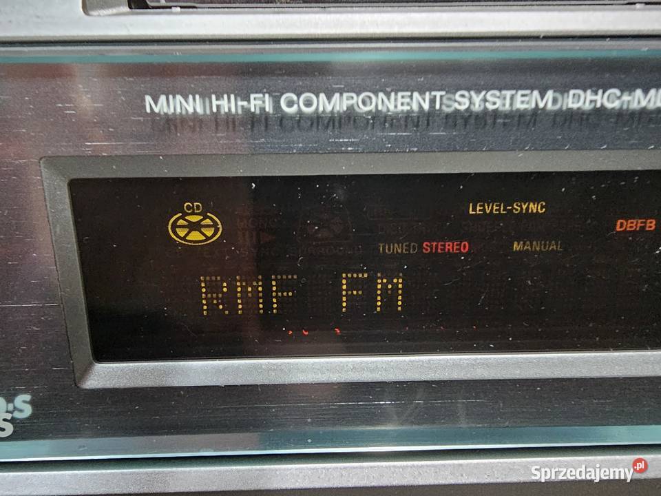 Wieża stereo Sony DHCMD373 MiniDisc Wysyłka małopolskie Kraków