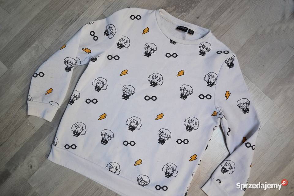 Biała bluza HarryPotter Primark M Rozmiar M Płock