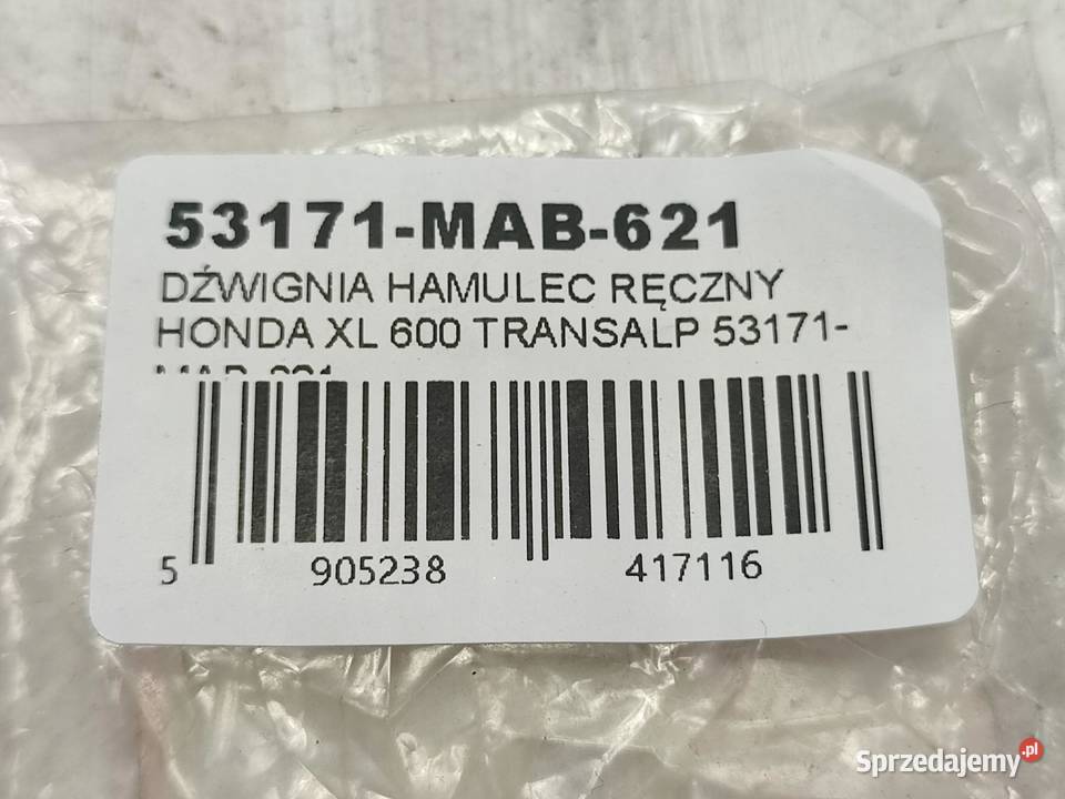 DŹWIGNIA PRZEDNIEGO HAMULCA HONDA XL600V lubelskie