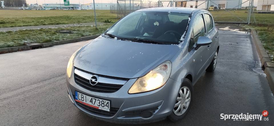 Opel Corsa D 5 drzwi zadbana Rok produkcji 2007 Milejów-Osada sprzedam