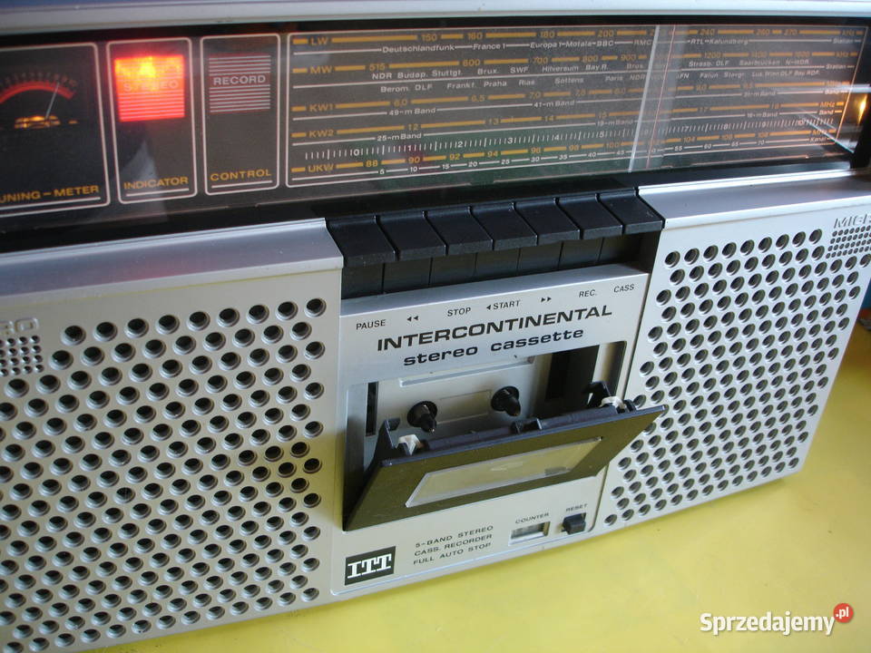 Radiomagnetofon ITT INTERNATIONAL Zielona Góra sprzedam