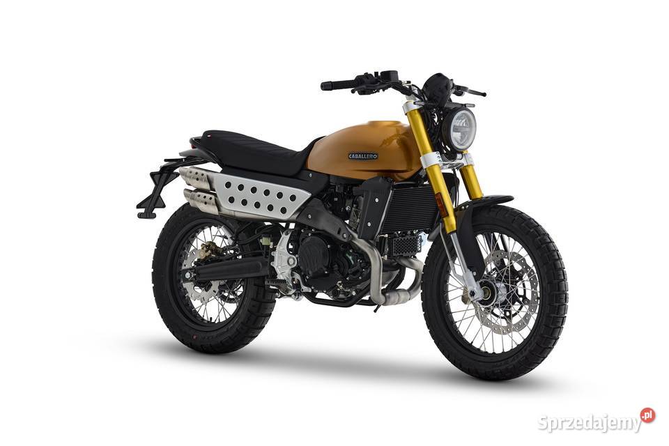 Motocykl Fantic Caballero 500 Scrambler Deluxe