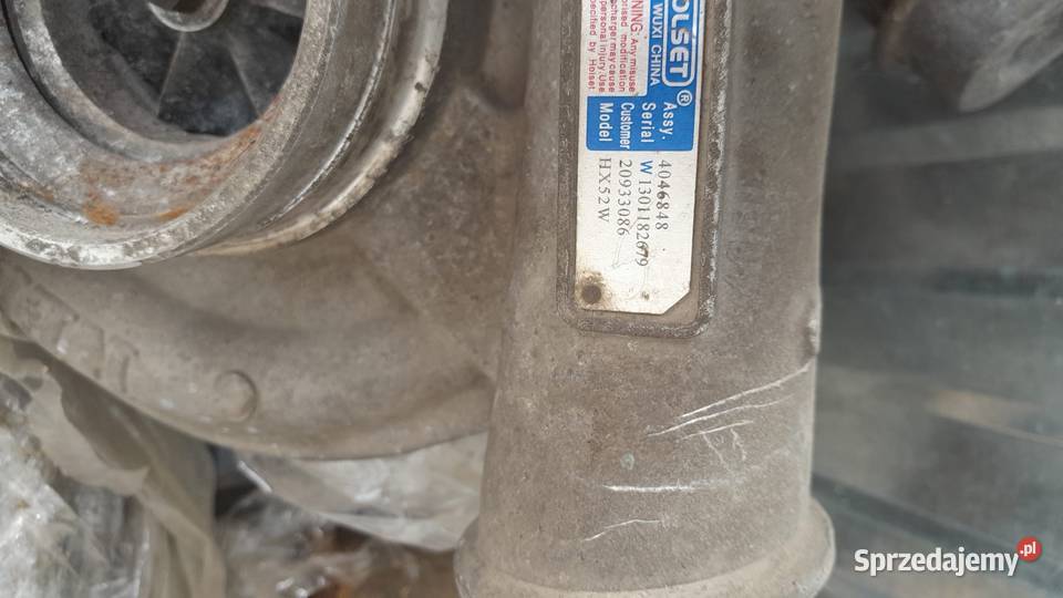 Turbosprężarka  Głowica Renault Volvo DXi11 MD11
