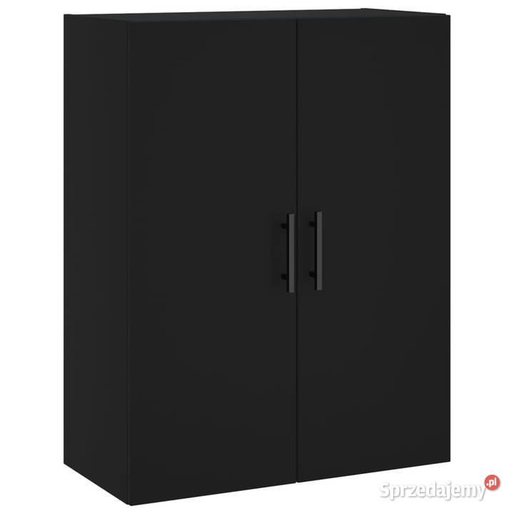 Szafka wisząca czarna 695x34x90 WM828445 Warszawa