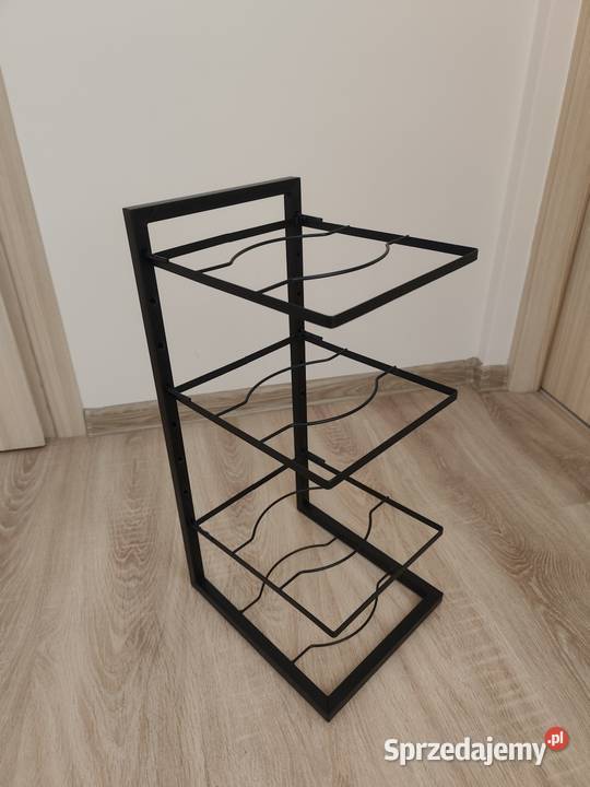 Organizer na garnki patelnie butelki czarny Rzeszów
