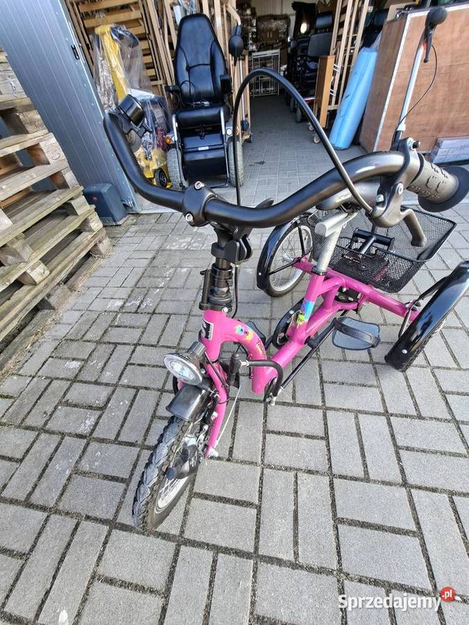 Rower rowerek rehabilitacyjny dzieci trzykołowy Syców