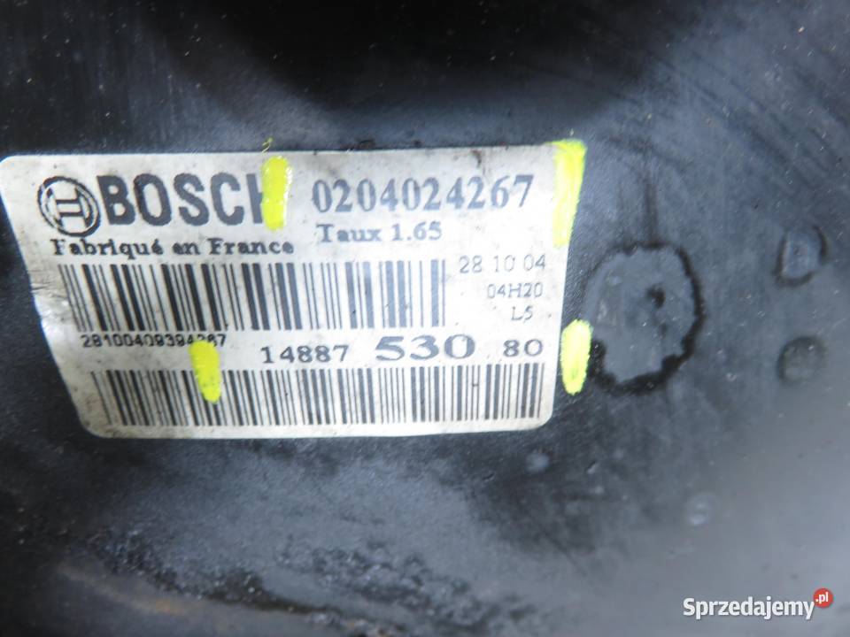 SERWO CITROEN C8 20 HDi 0204024267 1488753080 osobowe