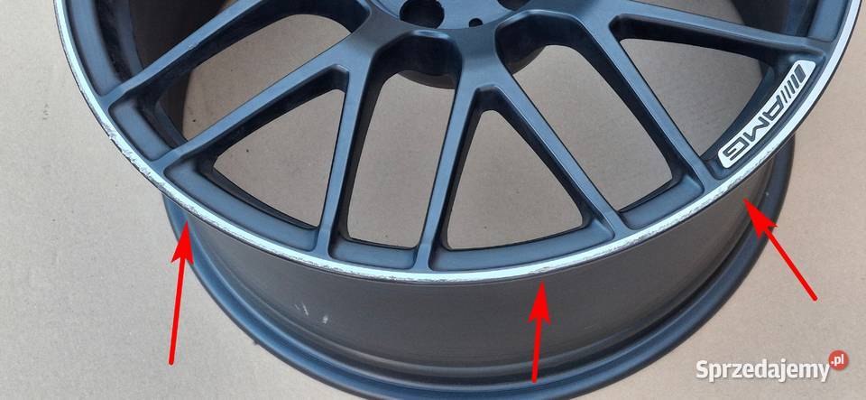 MERCEDES CKLASA W205 AMG FELGA ALUFELGA 19 5X112 Średnica 19" lubuskie