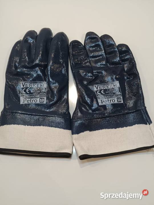 Rękawice robocze w pełni powlekane nitrylem Radom sprzedam