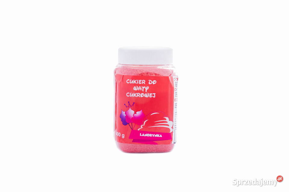 Kolorowy smakowy cukier słoik 400 g Częstochowa