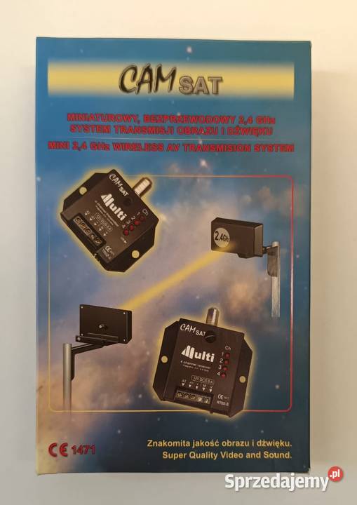 MODUŁ NADAJNIKA CAM SAT TR 02S ODBIORNIKA CAM Elektronika zachodniopomorskie Szczecin