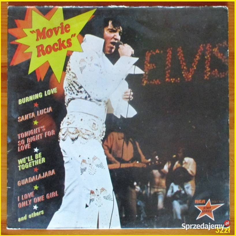 Elvis Movie Rocks Star Series płyta winylowa płyta winylowa łódzkie Łódź
