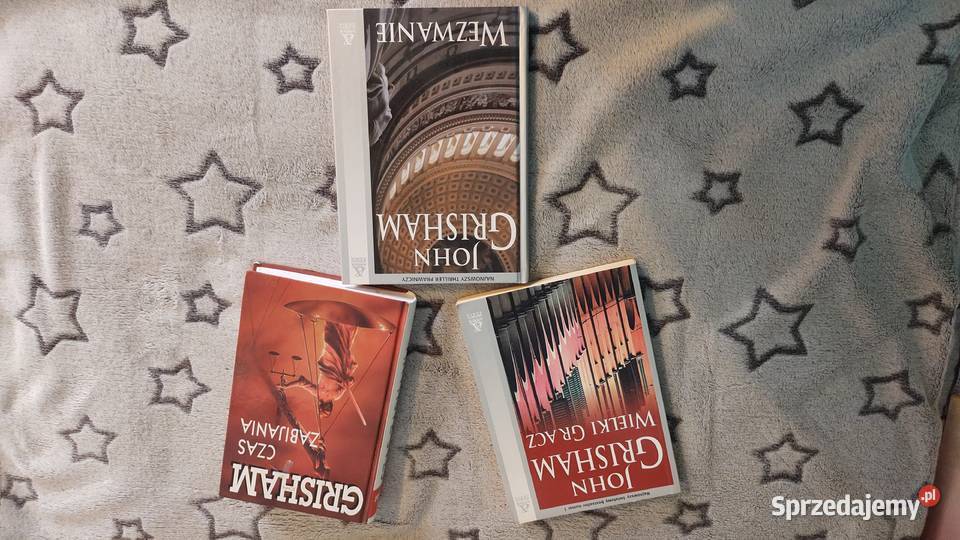 Zestaw książek JGrisham Zgierz