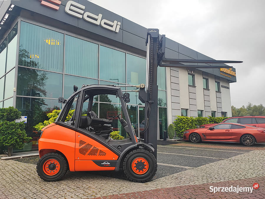 Wózek widłowy Linde H45D02 45 tony duplex 31 m Linde małopolskie