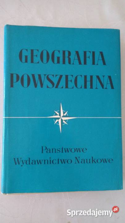 GEOGRAFIA POWSZECHNA TOM IV komplet miękka z obwolutą Warszawa