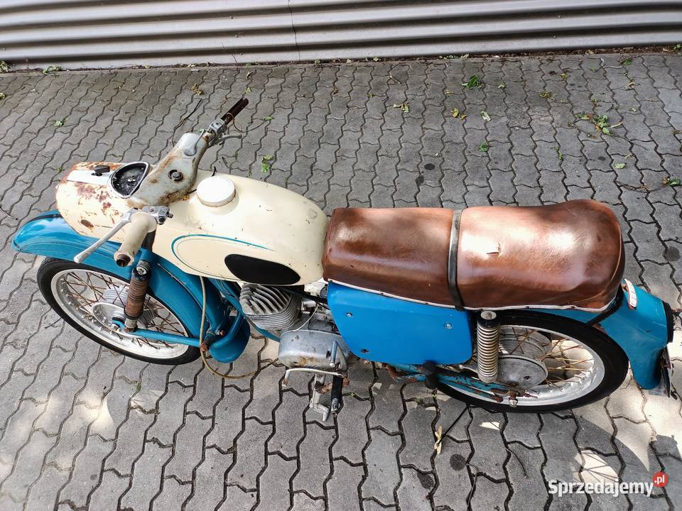 Mz es125 trophy 1969 brak dok do remontu Sulejówek