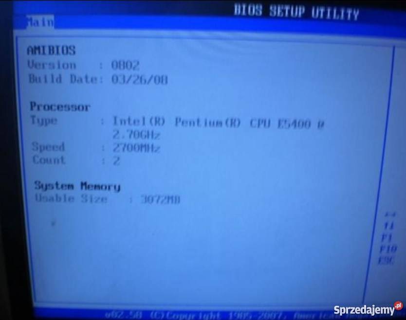 Komputer pc 2 x 27 ghz3gb ramgrafika 512mb Pozostałe Olkusz