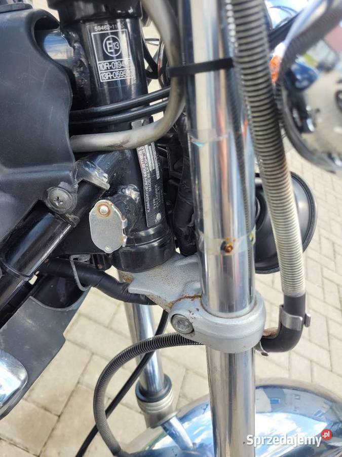Kawasaki EN500A EN 500 A 92 LAGI LAGA Półki zawieszenia Nowy Tomyśl sprzedam