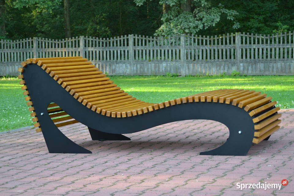 Leżak miejski parkowy L004 Targowiska
