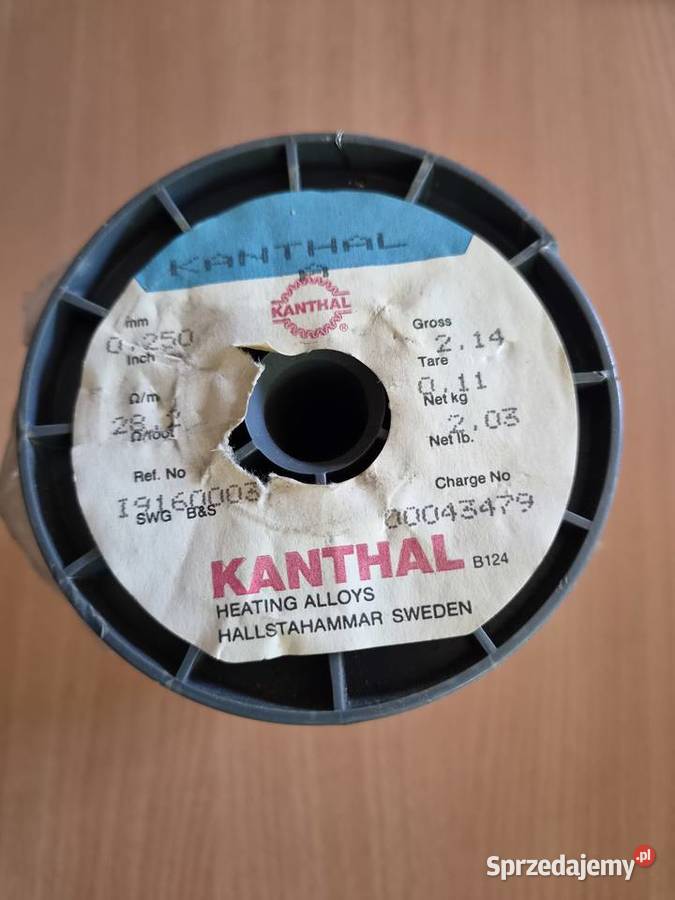 Drut oporowy Kanthal śr025mm Orle