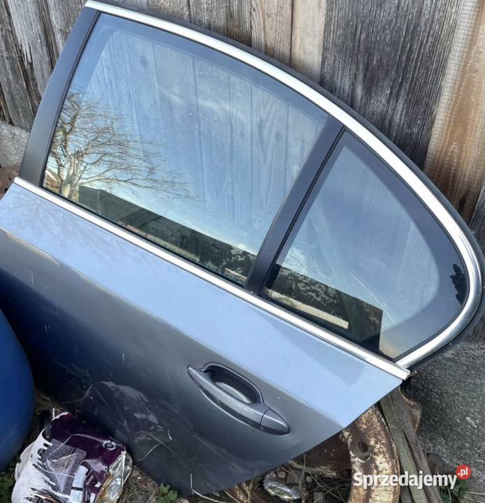 Drzwi tylne lewe Bmw e60 silvergrau Głowno