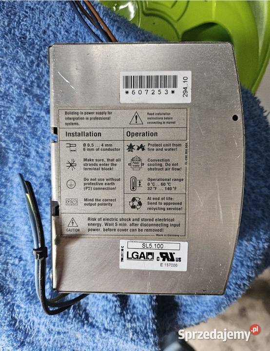 Zasilacz impulsowy Plus Power Supply SL 5 Osprzęt oświetleniowy Siennica