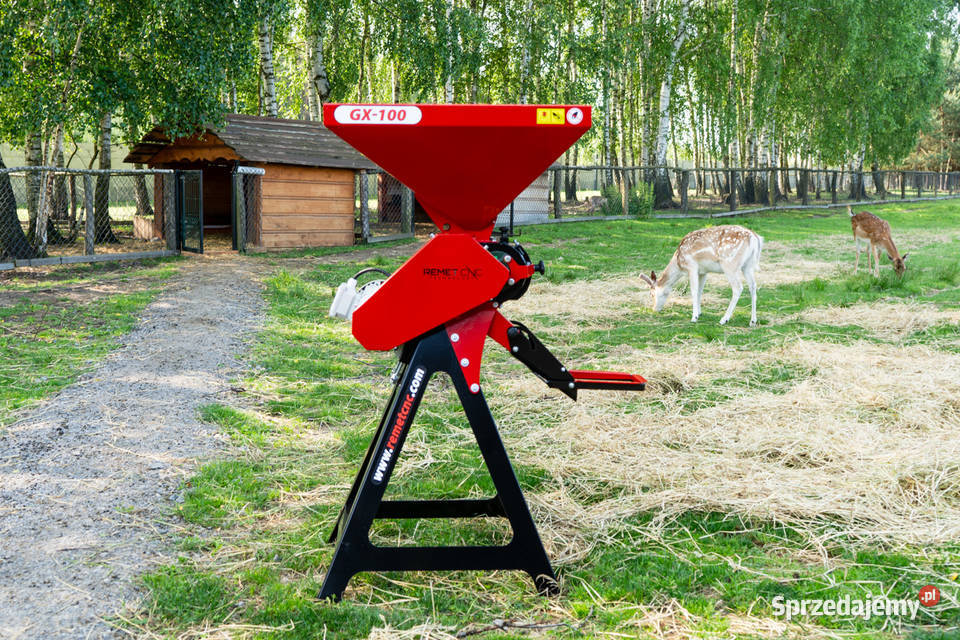Gniotownik REMET GX100 śrutownik do zboza Łowisko