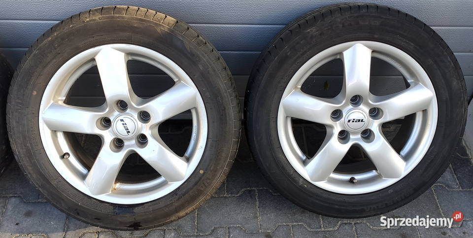 Alufelgi Audi 5x112 R16 Stan aluminiowe mazowieckie Zwoleń
