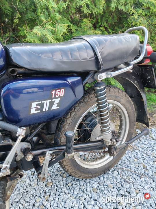 Motocykl MZ ETZ 150 1989 z dokumentami wielkopolskie Kalisz