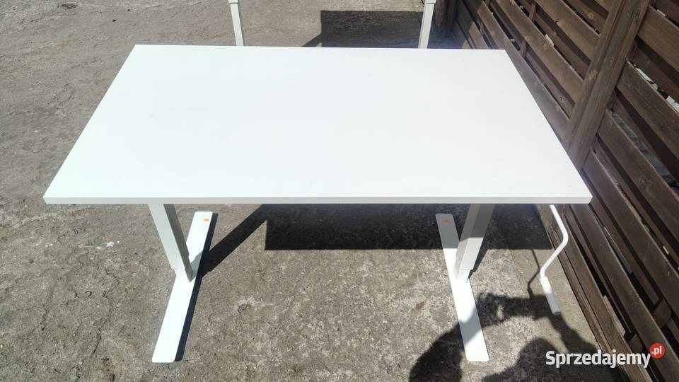 Biurko IKEA Trotten 120x70 z regulacją wysokości Warszawa sprzedam