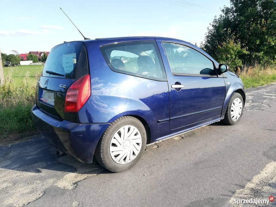 03 Citroen C2 14 HDi nieuszkodzony Lubartów