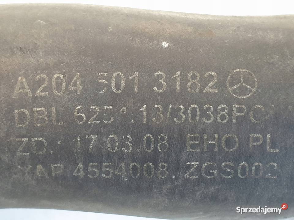 MERCEDES W207 C207 30 V6 CDI PRZEWÓD wąż WODY osobowe Chełm sprzedam