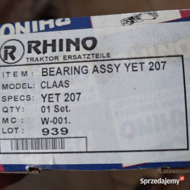 ŁOŻYSKO YET 207 Kazanów