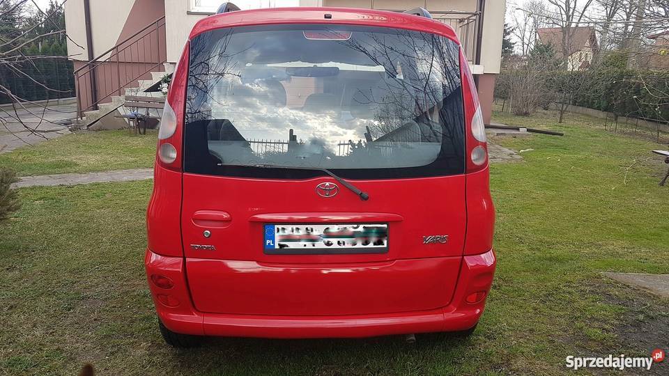 Toyota Yaris Verso Klima Yaris Verso mazowieckie Pruszków