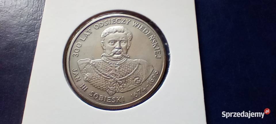 Stare monety 50 złotych 1983 Sobieski skrętka Numizmatyka Lesko
