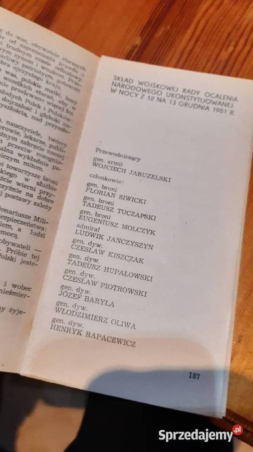 Książka Stan wojenny w Polsce Janów Lubelski