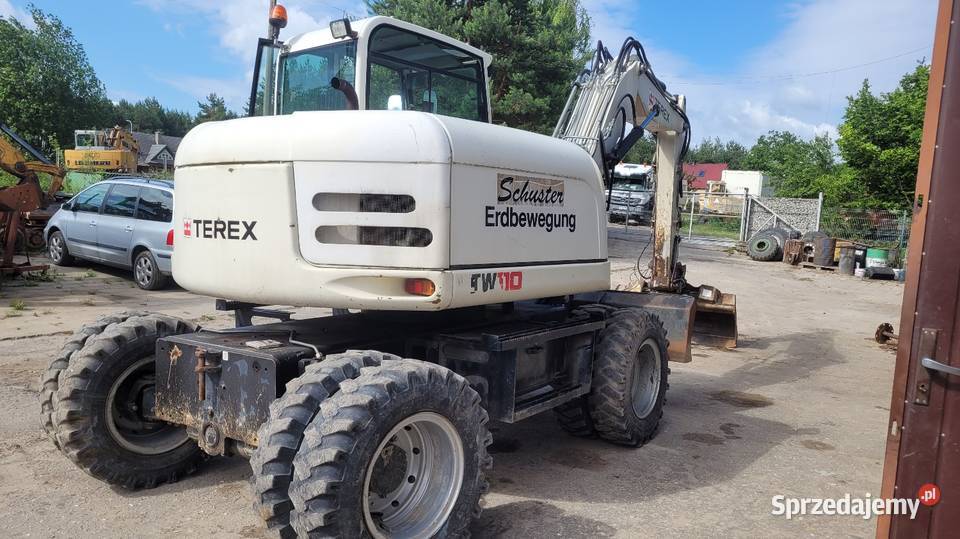 Koparka kolowa terex tw 110 2010 mały przebieg Tomaszów Lubelski