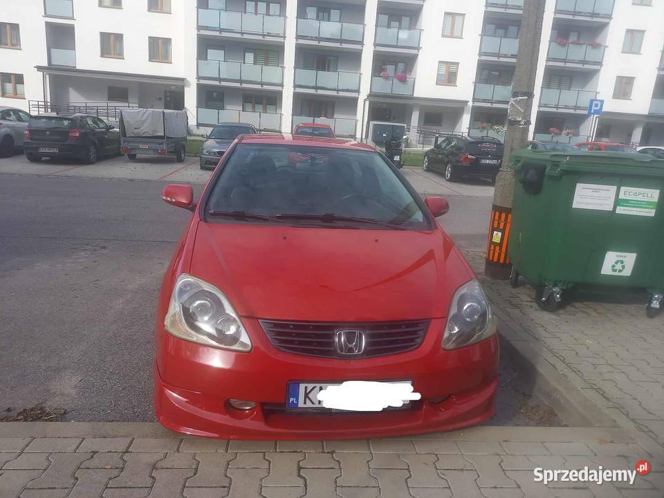 Honda Civic VII 14 90 sports centralny zamek Słomniki