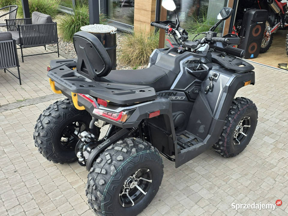 ASIX Inny Asix TYTAN 200 loncin wyciągarka Motocykle, skutery, quady Stare Miasto sprzedam