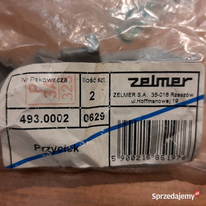 przycisk do krajalnicy ZELMER 493 Alexis itp Rzeszów sprzedam