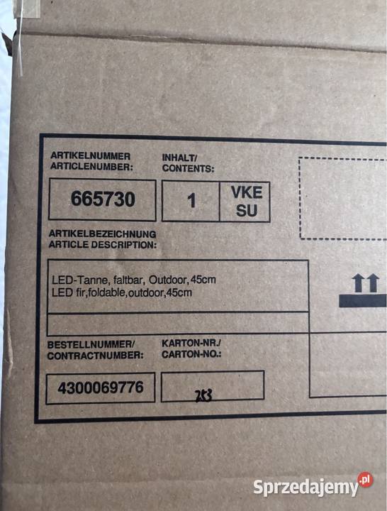 Choinka LED skladana Tchibo święta Żary