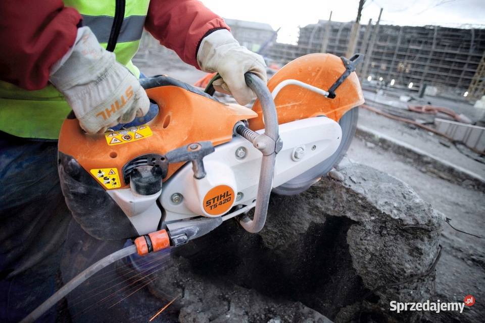 Stihl TS 420 przecinarka do betonu wynajem Chałupy sprzedam
