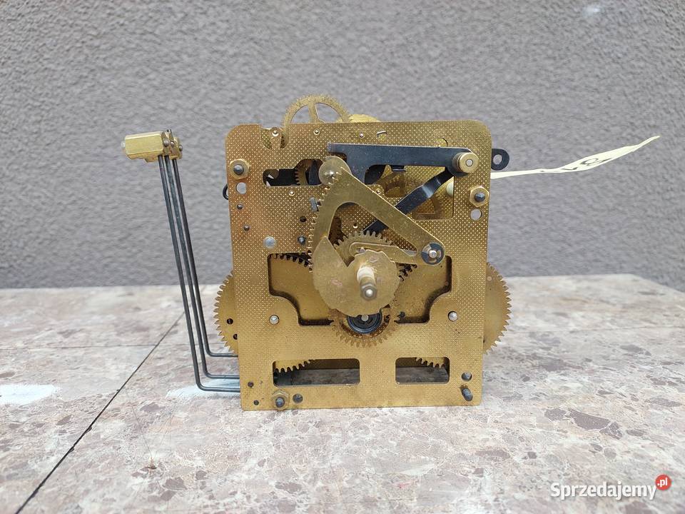814 Mechanizm starego zegara ściennego pomorskie Tczew