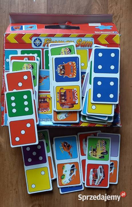 Gra Domino Strażak Sam Fireman Małkinia Górna