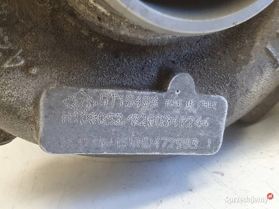 TURBOSPRĘŻARKA Renault Trafic II Opel Vivaro 19 Turbosprężarki Rudka