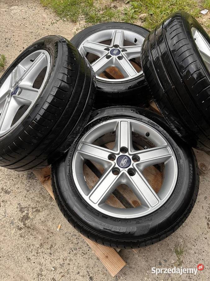 Koła ford 5x108 opony 205x5516 Zawoja