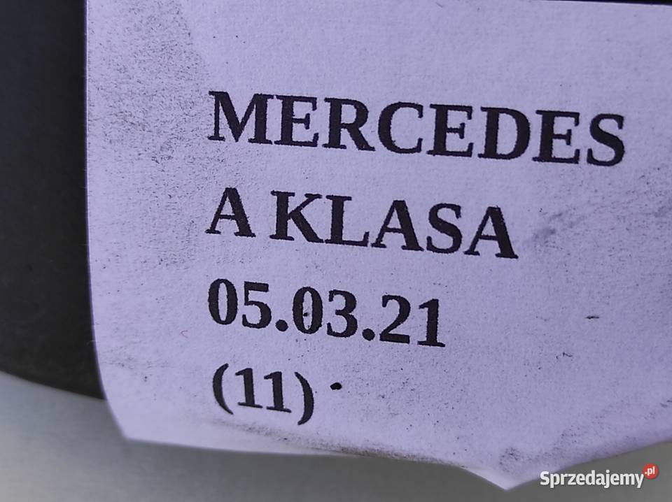PANEL REGULACJI ŚWIATEŁ MERCEDES A KLASA W168