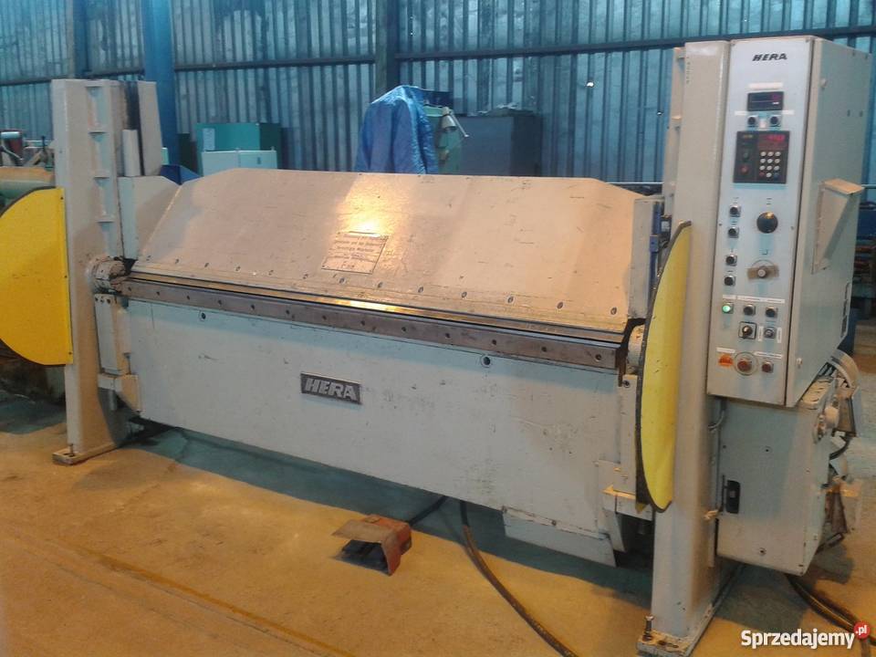 ZAGINARKA DO BLACHY HYDRAULICZNA hera um iv 2500 Produkcja wielkopolskie Pleszew