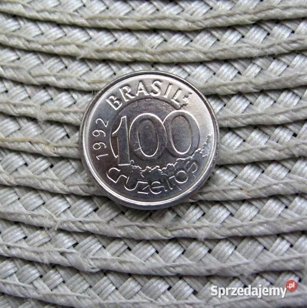 Brazylia 100 Cruaeiro 1992r Ładna
